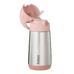 B.Box Termoska so slamkou 350ml Blush Crush – Fľaše pre deti z e-shopu Naša Bublinka Martin | detský obchod s obleč...