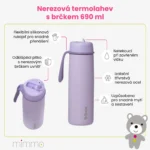 B.Box Nerezová termofľaša so slamkou 690ml – Fľaše pre deti z e-shopu Naša Bublinka Martin | detský obchod s oble...