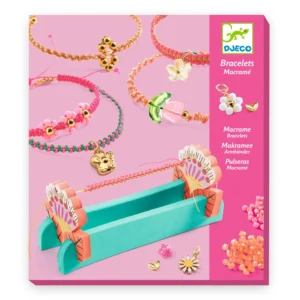 Djeco Makramé náramky Pink Vyrob ci sám DIY – Hračky pre deti z e-shopu Naša Bublinka Martin | detský obchod s obl...