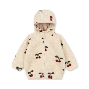 Konges Sløjd Teddy mikina Jody Teddy Hoodie Ma Grande Cerise – Bundy a Vesty pre deti z e-shopu Naša Bublinka Martin |...