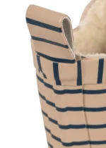 Konges Sløjd Zateplené gumáky Roi Fleece Rain Boot – Stripe La Mer – Gumáky pre deti z e-shopu Naša Bublinka Mart...