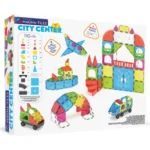 Magna Tiles Magnetická stavebnica City Center 110 dielov – Hračky pre deti z e-shopu Naša Bublinka Martin | detský o...