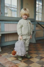 Konges Sløjd Mini detský batoh Nohr – Stripe La Mer – Doplnky pre deti z e-shopu Naša Bublinka Martin | detský obc...