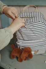 Konges Sløjd Mini detský batoh Nohr – Stripe La Mer – Doplnky pre deti z e-shopu Naša Bublinka Martin | detský obc...