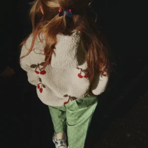 Konges Sløjd Teddy mikina Jody Teddy Hoodie Ma Grande Cerise