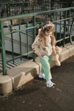 Konges Sløjd Teddy mikina Jody Teddy Hoodie Ma Grande Cerise – Bundy a Vesty pre deti z e-shopu Naša Bublinka Martin |...