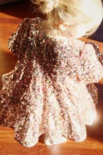 Konges Sløjd Šaty Lila Sequins Dress Grey/Rosa – Detské oblečenie pre deti z e-shopu Naša Bublinka Martin | detský...