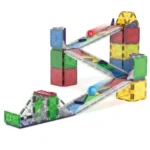 Magna Tiles Magnetická stavebnica Rail Racers DeLuxe 90 dielov – Hračky pre deti z e-shopu Naša Bublinka Martin | det...