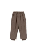 Konges Sløjd Detské termo nohavice Juno Pants Walnut – Detské oblečenie pre deti z e-shopu Naša Bublinka Martin | d...