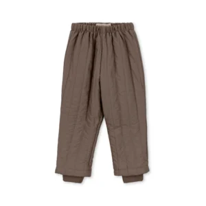 Konges Sløjd Detské termo nohavice Juno Pants Walnut – Detské oblečenie pre deti z e-shopu Naša Bublinka Martin | d...