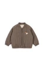 Konges Sløjd Bomber Termo bunda Juno Walnut – Bundy a Vesty pre deti z e-shopu Naša Bublinka Martin | detský obchod s...