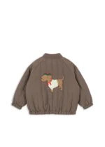 Konges Sløjd Bomber Termo bunda Juno Walnut – Bundy a Vesty pre deti z e-shopu Naša Bublinka Martin | detský obchod s...