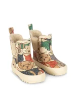 Konges Sløjd Zateplené gumáky Roi Fleece Rain Boot – Like Cats and Dogs – Gumáky pre deti z e-shopu Naša Bublinka...