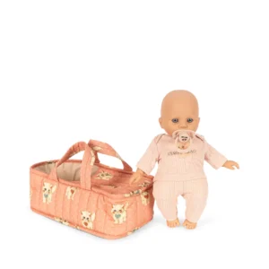Konges Sløjd Bábika Cattie s nosičom Ciao Miao Rose – Bábiky pre deti z e-shopu Naša Bublinka Martin | detský obc...