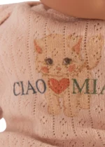 Konges Sløjd Bábika Cattie s nosičom Ciao Miao Rose – Bábiky pre deti z e-shopu Naša Bublinka Martin | detský obc...