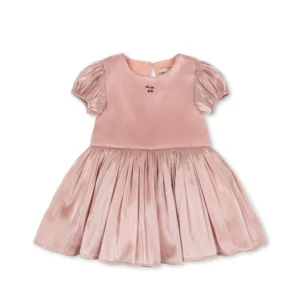 Konges Sløjd Šaty Fia Dress Silver Pink – Detské oblečenie pre deti z e-shopu Naša Bublinka Martin | detský obchod...
