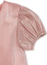 Konges Sløjd Šaty Fia Dress Silver Pink – Detské oblečenie pre deti z e-shopu Naša Bublinka Martin | detský obchod...