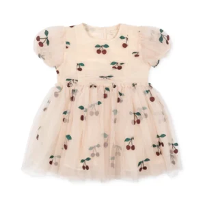 Konges Sløjd Šaty Tullie Dress Ma Grande Cerise Glitter – Detské oblečenie pre deti z e-shopu Naša Bublinka Martin ...