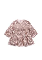Konges Sløjd Šaty Lila Sequins Dress Grey/Rosa – Detské oblečenie pre deti z e-shopu Naša Bublinka Martin | detský...