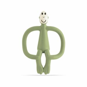 Matchstick Monkey Hryzadlo a zubná kefka Olive – Hračky pre deti z e-shopu Naša Bublinka Martin | detský obchod s ob...