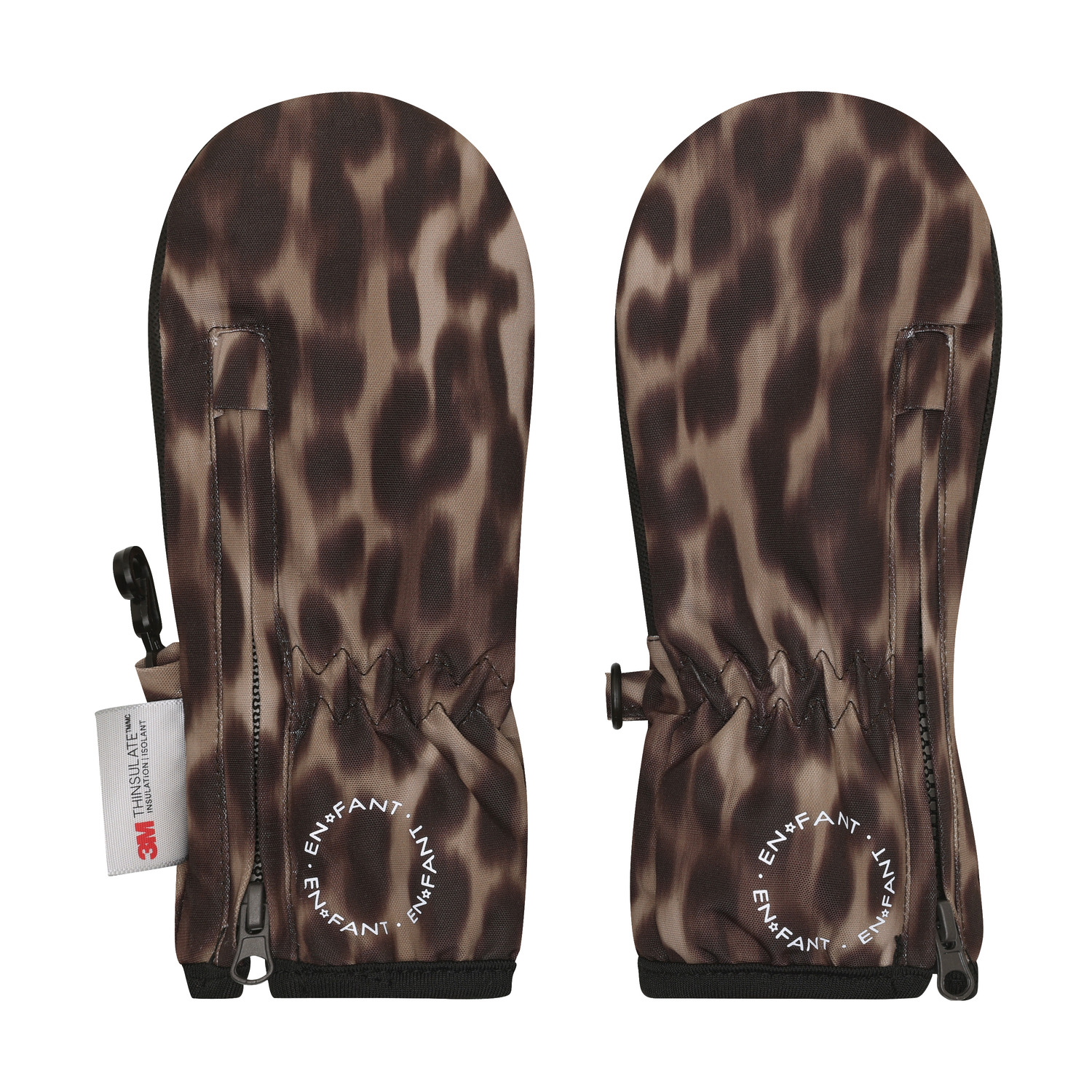 240481_2410_A EN FANT Zimné palčiaky Pine Bark Leopard – Čiapky, nákrčníky a rukavice pre deti z e-shopu Naša Bublinka Martin |...