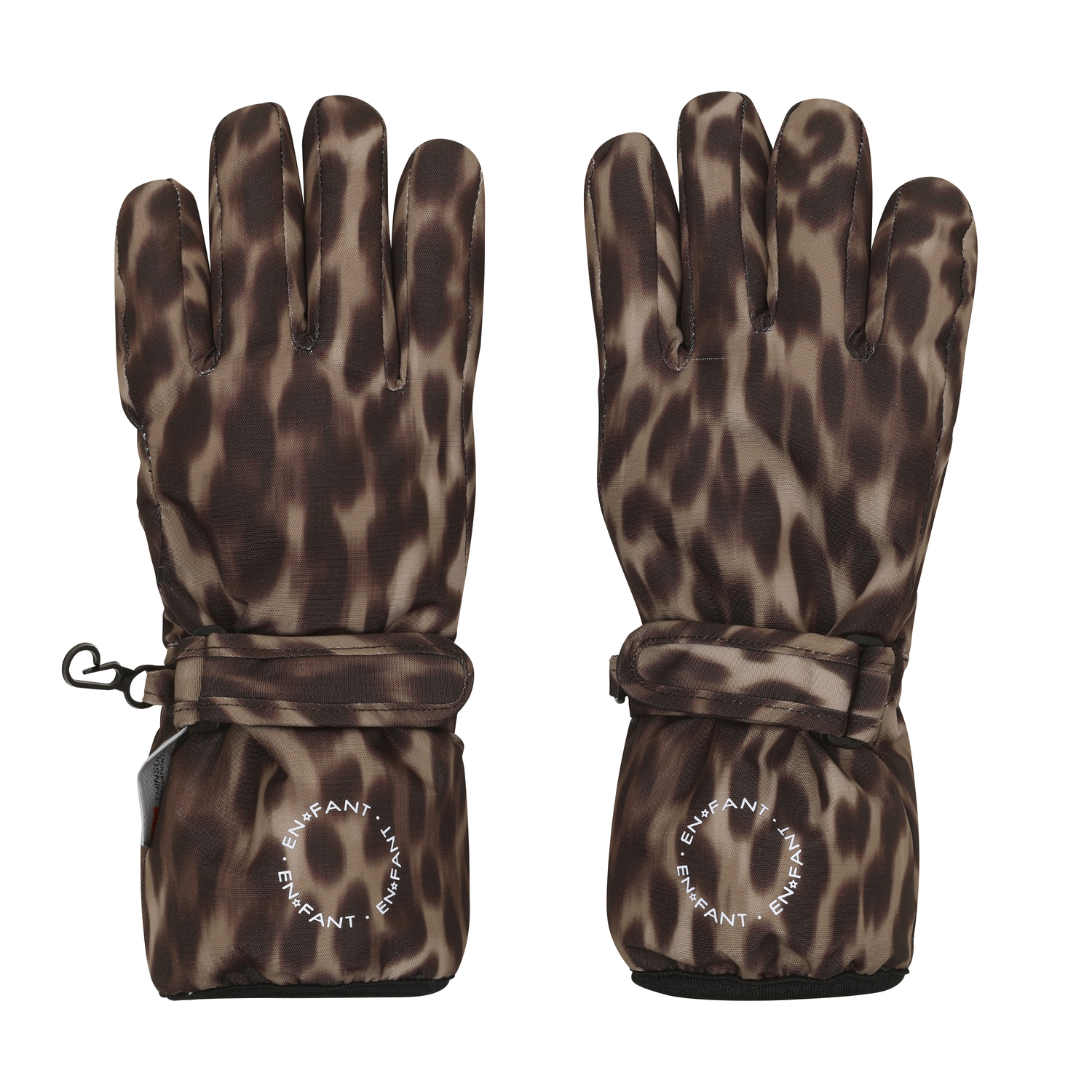 240485_2410_A EN FANT Zimné rukavice Pine Bark Leopard – Čiapky, nákrčníky a rukavice pre deti z e-shopu Naša Bublinka Martin | ...