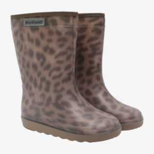 Termočižmy En*Fant s ovčím rúnom Pine Bark Leopard – Obuv pre deti z e-shopu Naša Bublinka Martin | detský obchod...