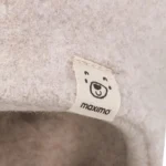 Maximo Detská čiapka s uškami z biobavlny Béžový melír – Čiapky pre deti z e-shopu Naša Bublinka Martin | detsk...