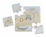 Little Dutch Puzzle 6v1 Safari Friends – Hračky pre deti z e-shopu Naša Bublinka Martin | detský obchod s oblečením...