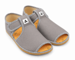 ANTAL Papuče Rover Basic Grey – Obuv pre deti z e-shopu Naša Bublinka Martin | detský obchod s oblečením, obuvou, h...