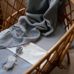 Little Dutch Zavinovacia plienka Denim Blue 120x120cm – Osušky pre deti z e-shopu Naša Bublinka Martin | detský obcho...