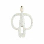 Matchstick Monkey Hryzadlo a zubná kefka Confetti Cream – Hračky pre deti z e-shopu Naša Bublinka Martin | detský ob...