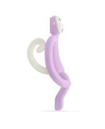 Matchstick Monkey Hryzadlo a zubná kefka Lilac – Hračky pre deti z e-shopu Naša Bublinka Martin | detský obchod s ob...