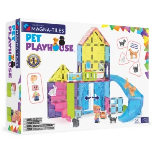 Magna Tiles Magnetická stavebnica Pet Playhouse 50 dielov – Hračky pre deti z e-shopu Naša Bublinka Martin | detský ...