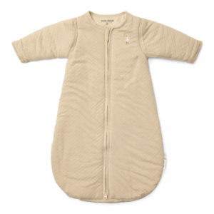 Little Dutch Spací vak s oddeliteľnými rukávmi 70 cm Husa Beige Newborn Naturals – Novinky pre deti z e-shopu Naša ...
