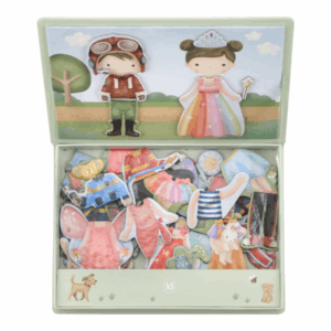 Little Dutch Magnetická hra Obliekanie Jim&Rosa – Hračky pre deti z e-shopu Naša Bublinka Martin | detský obchod s o...