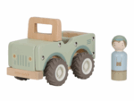 Little Dutch Drevené auto Safari Friends – Edukatívne hračky pre deti z e-shopu Naša Bublinka Martin | detský obcho...