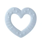 BIBS Hryzadlo Heart Baby Blue Baby Bitie – Hračky pre deti z e-shopu Naša Bublinka Martin | detský obchod s oblečením, obuvou, hračkami a doplnkami
