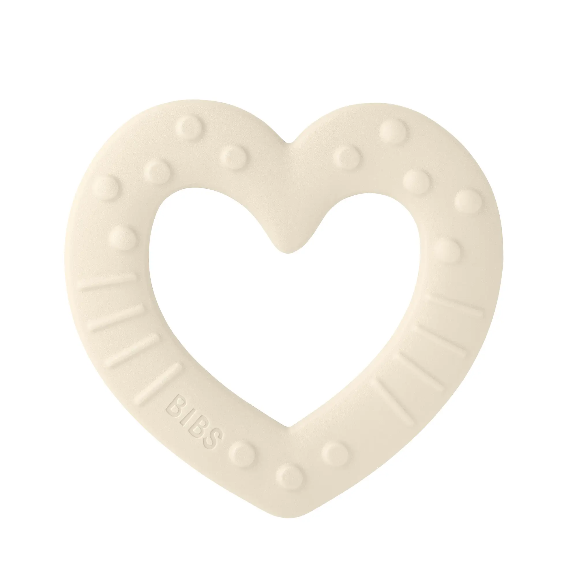 1 (14) BIBS Hryzadlo Heart Ivory Baby Bitie – Hračky pre deti z e-shopu Naša Bublinka Martin | detský obchod s oblečením, ...