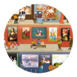 Djeco Objavovacie puzzle V múzeu – Hračky pre deti z e-shopu Naša Bublinka Martin | detský obchod s oblečením, obu...