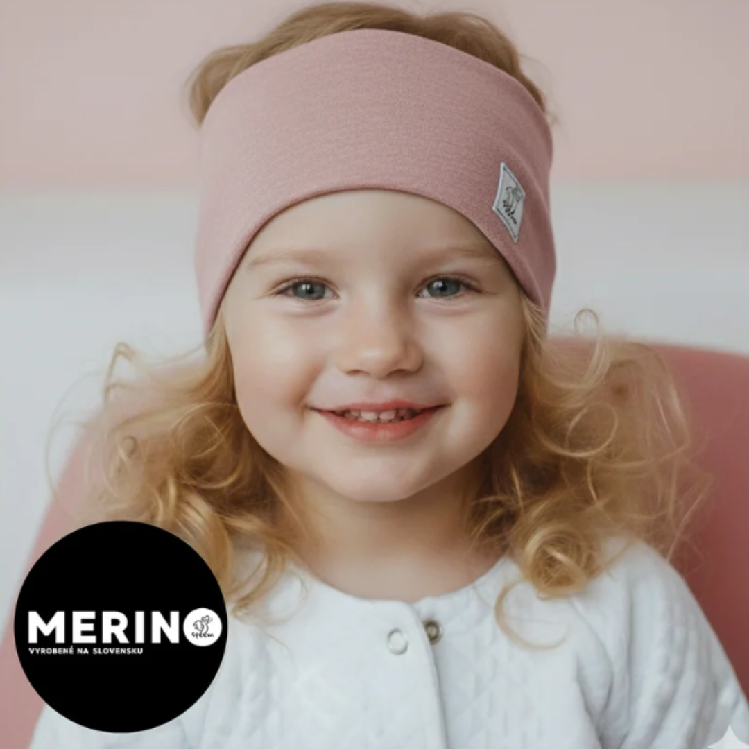 antal papuce pohlady (1) Speem Detská čelenka Merino Staroružová – Čelenky pre deti z e-shopu Naša Bublinka Martin | detský obchod s oblečením, obuvou, hračkami a doplnkami