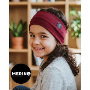 Speem Detská čelenka Merino Vínovočervená – Čelenky pre deti z e-shopu Naša Bublinka Martin | detský obchod s ob...